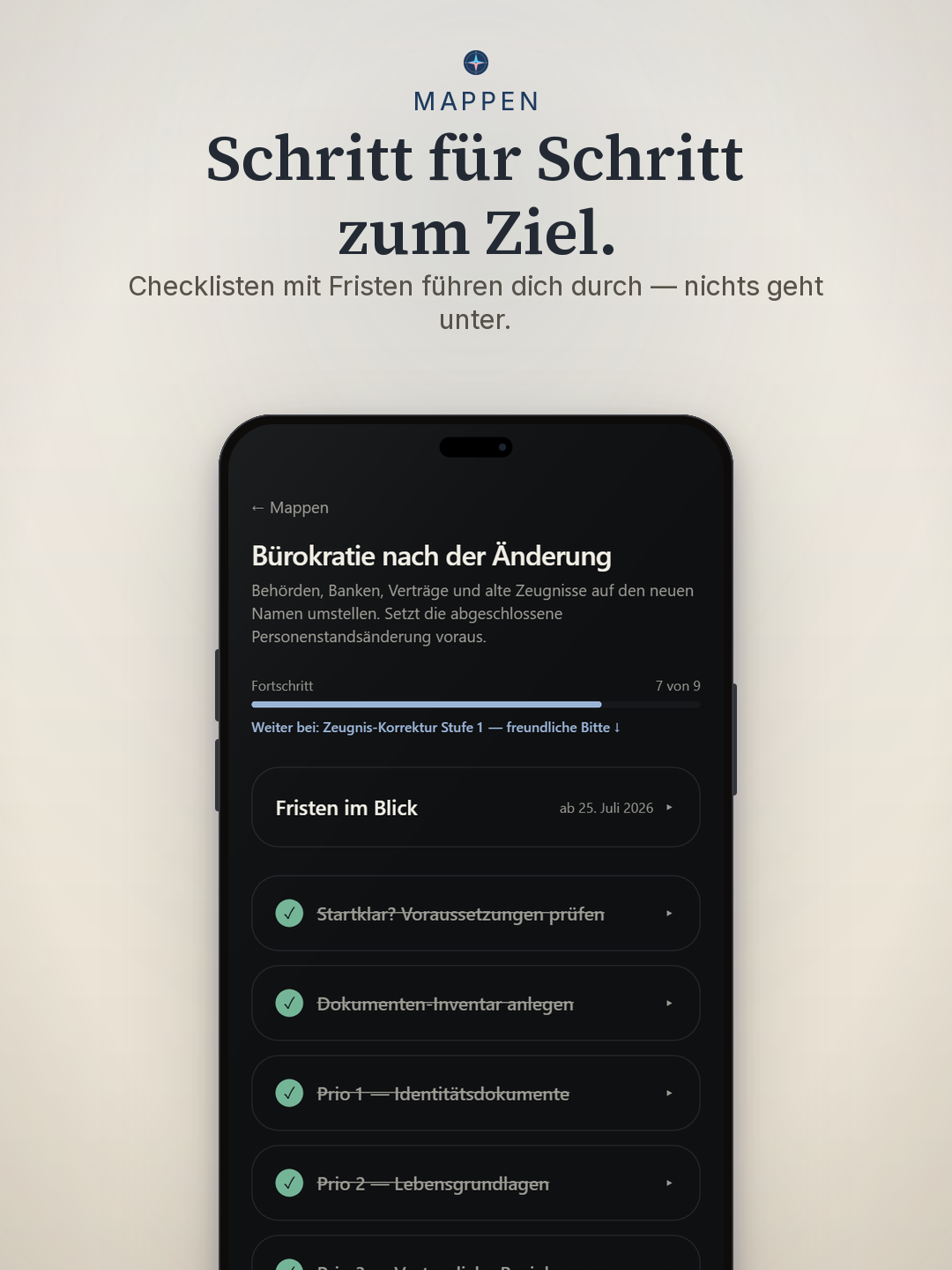 Vorschau 6 aus Mein Weg – die App für deine Transition