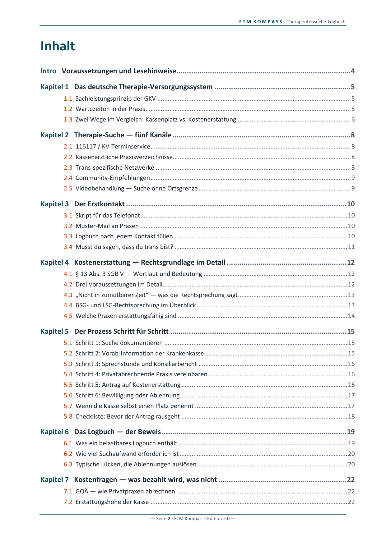 Vorschau 2 aus Therapeutensuche-Logbuch: Strukturierte Suche und Dokumentation